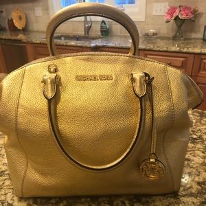 Michael Kors Satchel (Gold)